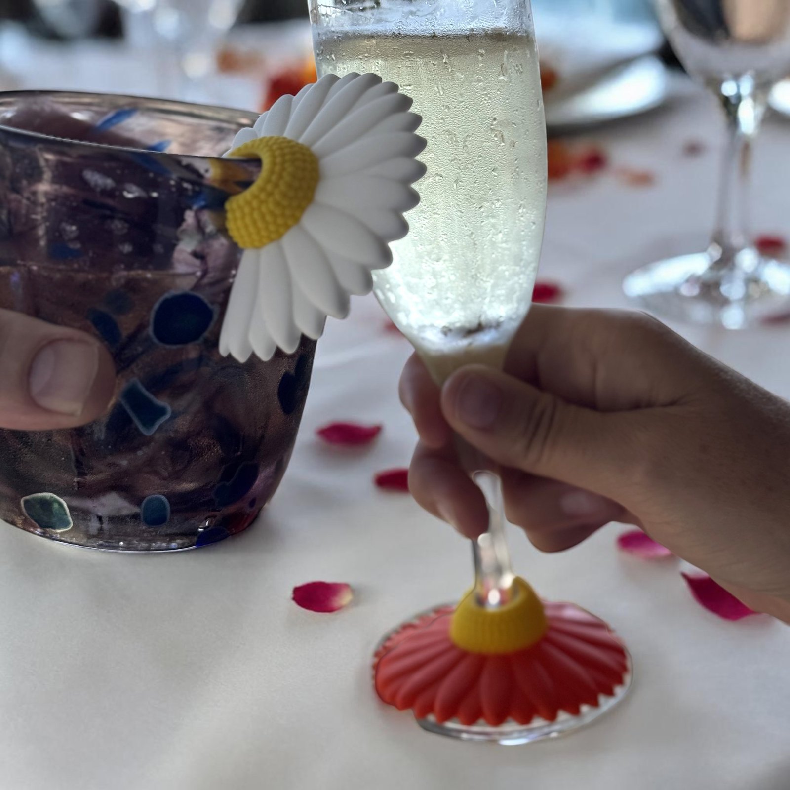 Flower Wine Charms - Image 4
