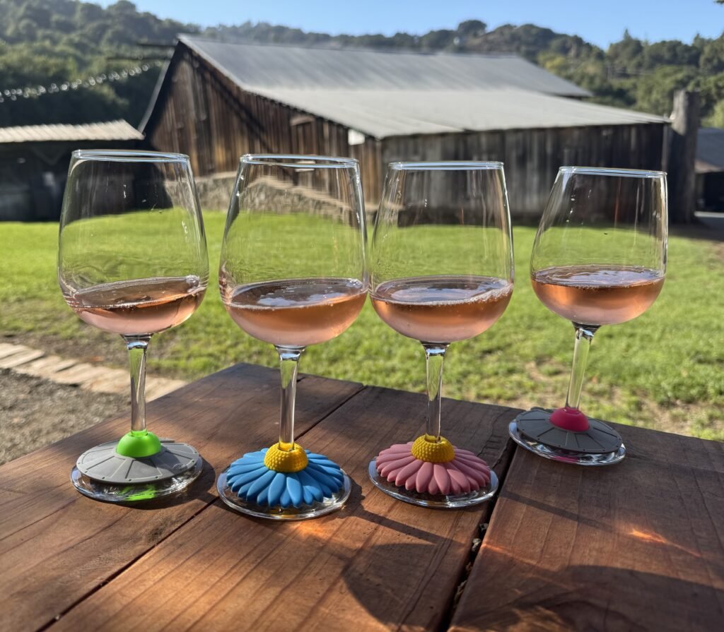 The Crude Crow Wine Charms